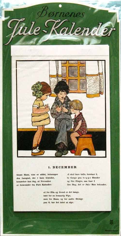 Yule-calendar-børnenes-jule-kalender-aage-germann-hedvis-colling-1930-denmark