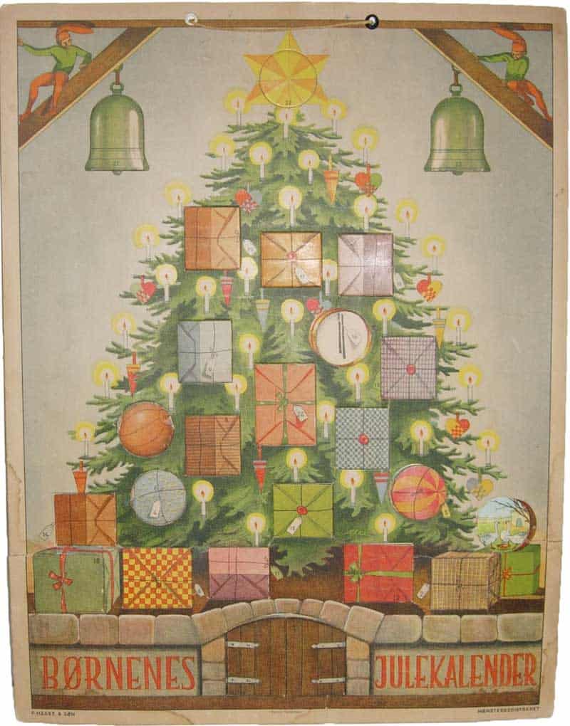 Yule-calendar-børnenes-julekalender-ejnar-vindfeldt-1930-denmark